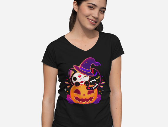 Kitten Witched Pumpkin