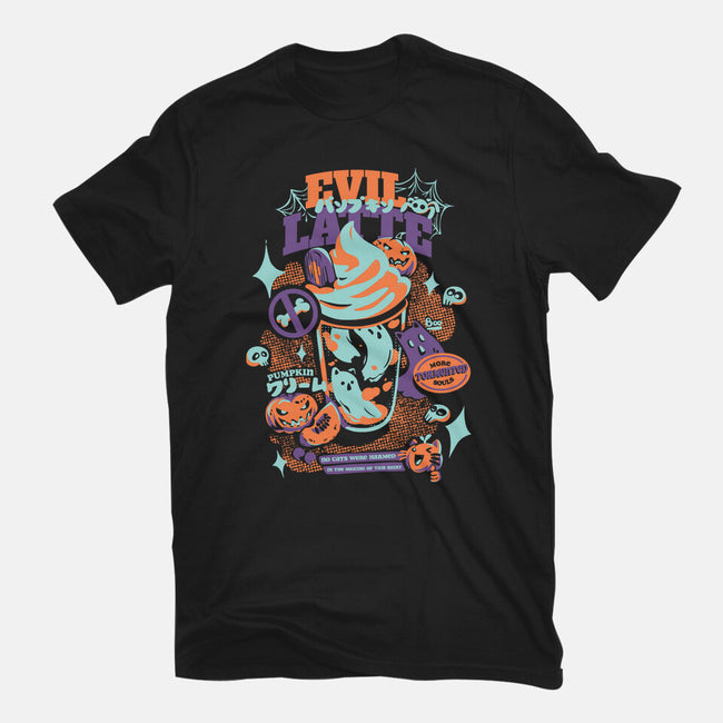 Evil Pumpkin Spice Latte-Mens-Heavyweight-Tee-Estudio Horta