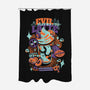 Evil Pumpkin Spice Latte-None-Polyester-Shower Curtain-Estudio Horta