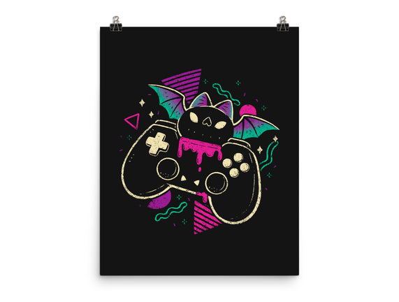 Creepy Cute Gamer Bat