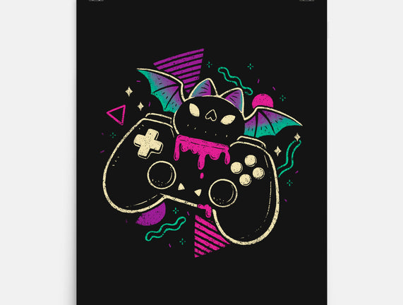 Creepy Cute Gamer Bat