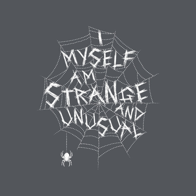 Strange And Unusual Web-Womens-Fitted-Tee-Nemons