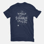 Strange And Unusual Web-Mens-Basic-Tee-Nemons