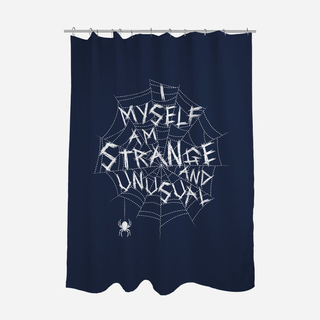 Strange And Unusual Web-None-Polyester-Shower Curtain-Nemons