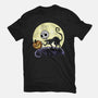 The Game Before Halloween-Womens-Fitted-Tee-zascanauta