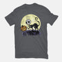 The Game Before Halloween-Mens-Basic-Tee-zascanauta