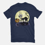 The Game Before Halloween-Mens-Heavyweight-Tee-zascanauta