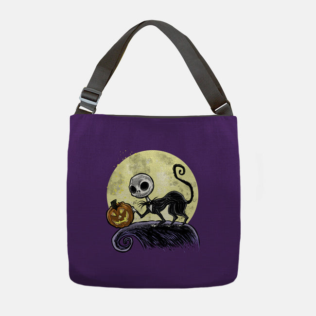 The Game Before Halloween-None-Adjustable Tote-Bag-zascanauta