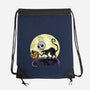 The Game Before Halloween-None-Drawstring-Bag-zascanauta