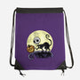 The Game Before Halloween-None-Drawstring-Bag-zascanauta