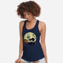 The Game Before Halloween-Womens-Racerback-Tank-zascanauta