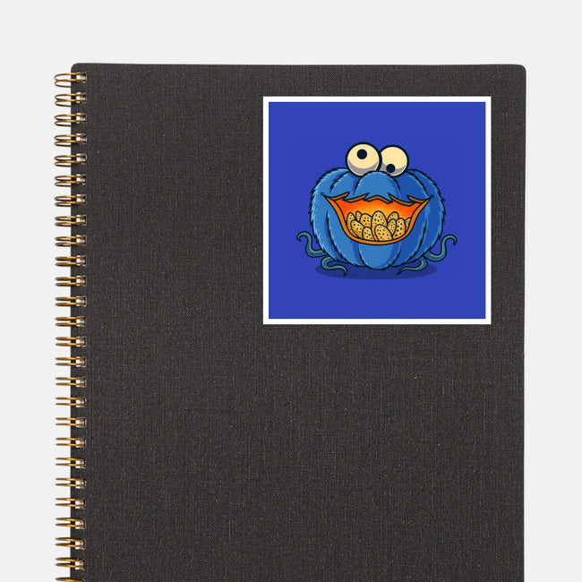 The Pumpkin Monster-None-Glossy-Sticker-erion_designs