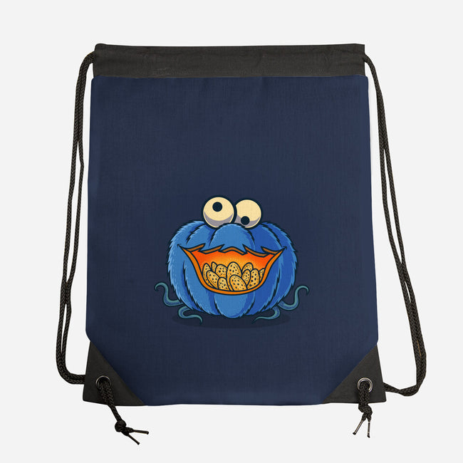 The Pumpkin Monster-None-Drawstring-Bag-erion_designs