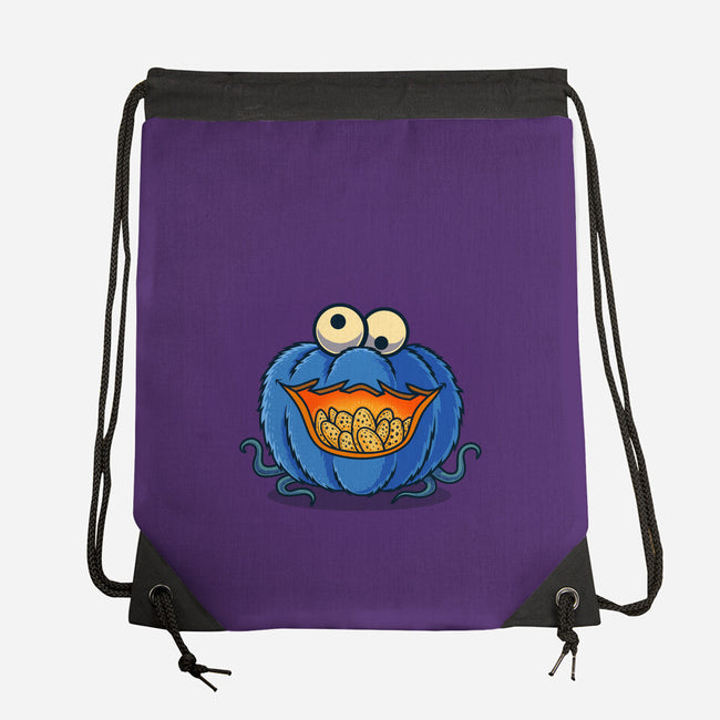 The Pumpkin Monster-None-Drawstring-Bag-erion_designs