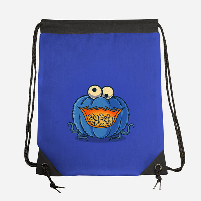 The Pumpkin Monster-None-Drawstring-Bag-erion_designs