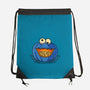 The Pumpkin Monster-None-Drawstring-Bag-erion_designs