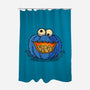 The Pumpkin Monster-None-Polyester-Shower Curtain-erion_designs