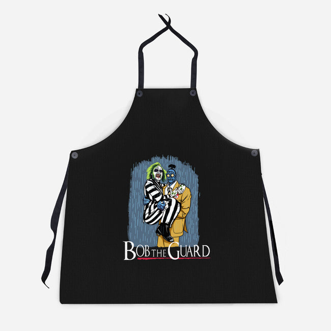 Bob The Guard-Unisex-Kitchen-Apron-SeamusAran