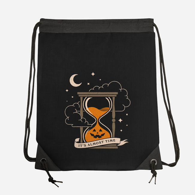 Halloween Is Near-None-Drawstring-Bag-dfonseca