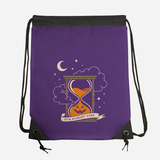 Halloween Is Near-None-Drawstring-Bag-dfonseca