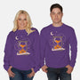 Halloween Is Near-Unisex-Crew Neck-Sweatshirt-dfonseca