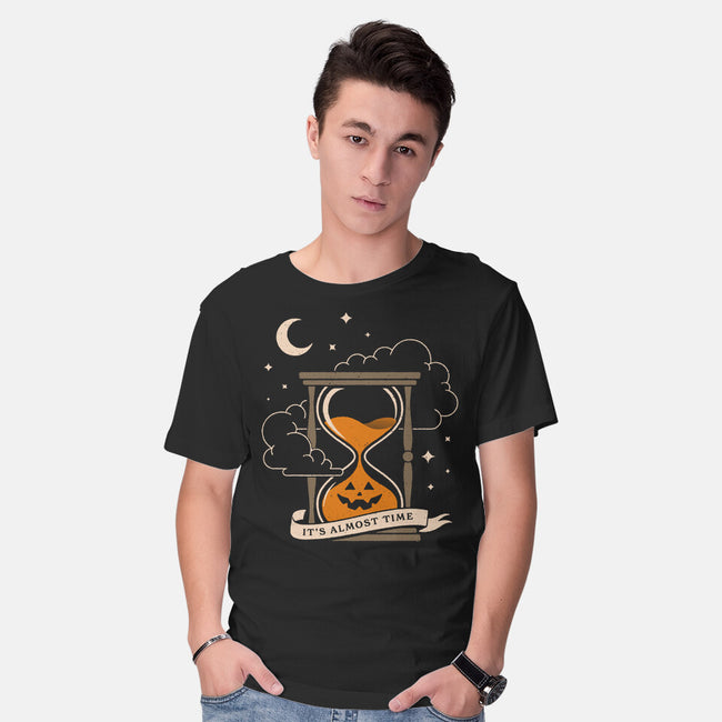 Halloween Is Near-Mens-Basic-Tee-dfonseca