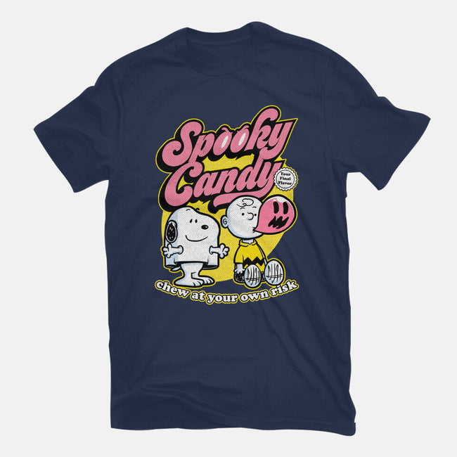 Spooky Beagle Candy-Unisex-Basic-Tee-Studio Mootant