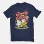 Spooky Beagle Candy-Womens-Fitted-Tee-Studio Mootant