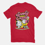 Spooky Beagle Candy-Unisex-Basic-Tee-Studio Mootant