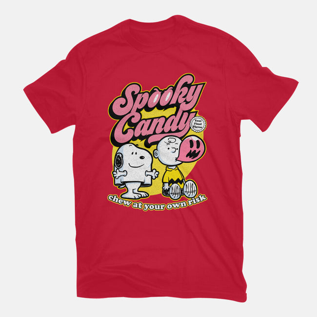 Spooky Beagle Candy-Womens-Fitted-Tee-Studio Mootant