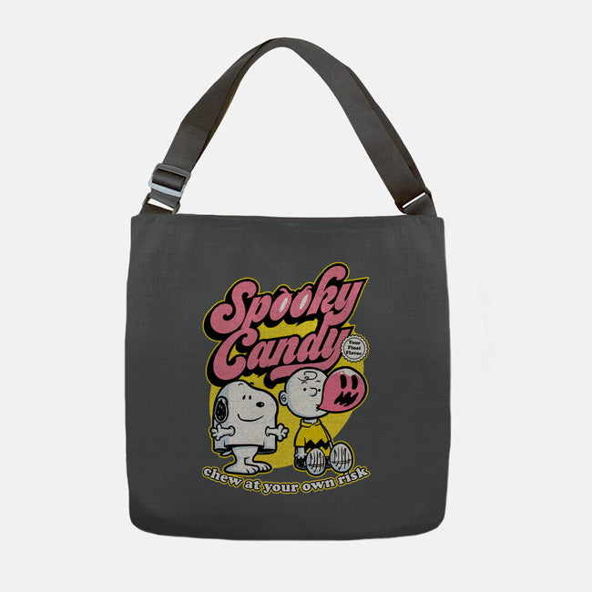 Spooky Beagle Candy-None-Adjustable Tote-Bag-Studio Mootant