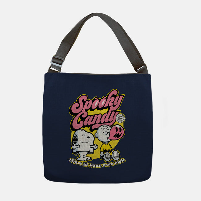 Spooky Beagle Candy-None-Adjustable Tote-Bag-Studio Mootant