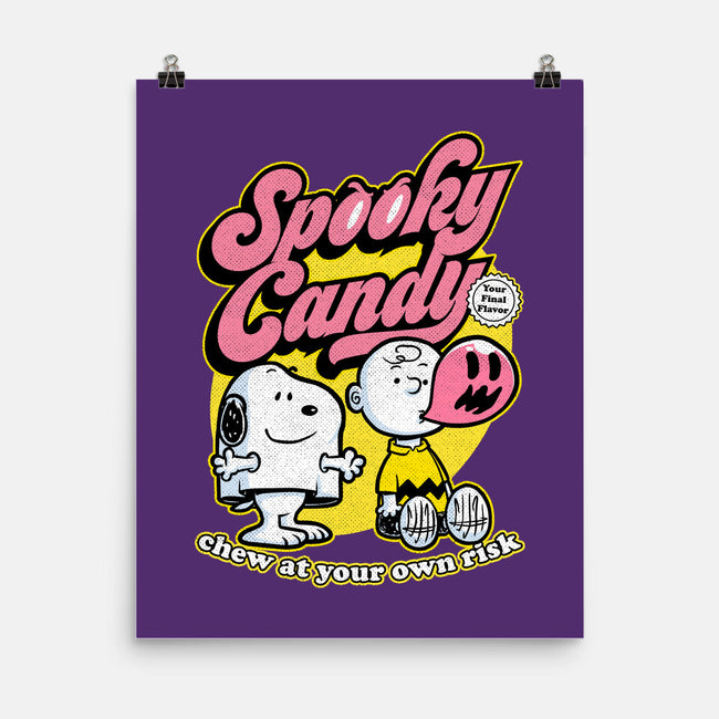 Spooky Beagle Candy-None-Matte-Poster-Studio Mootant