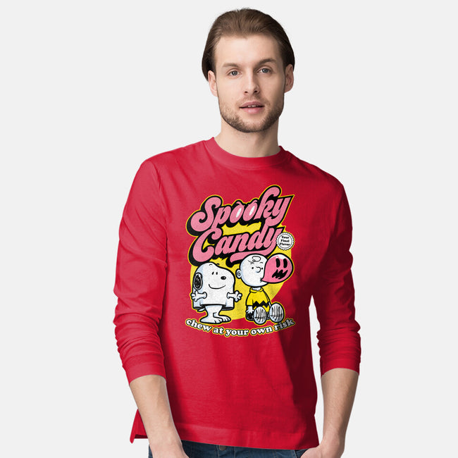 Spooky Beagle Candy-Mens-Long Sleeved-Tee-Studio Mootant