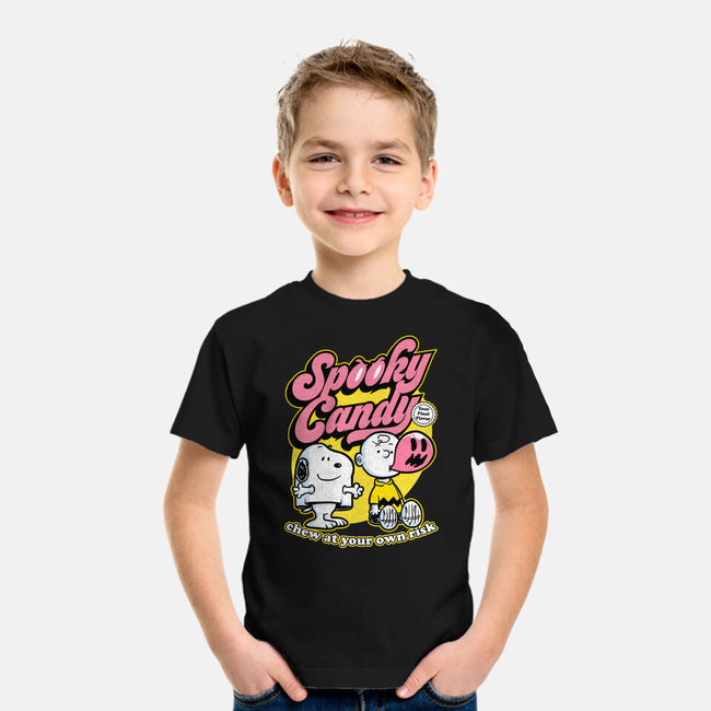 Spooky Beagle Candy-Youth-Basic-Tee-Studio Mootant