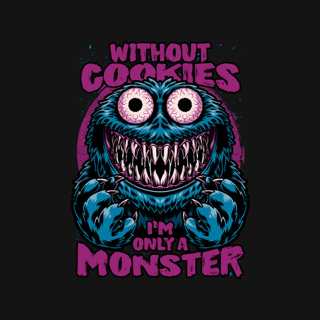 Monster Without Cookies-Mens-Long Sleeved-Tee-Studio Mootant