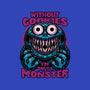 Monster Without Cookies-Womens-Off Shoulder-Tee-Studio Mootant