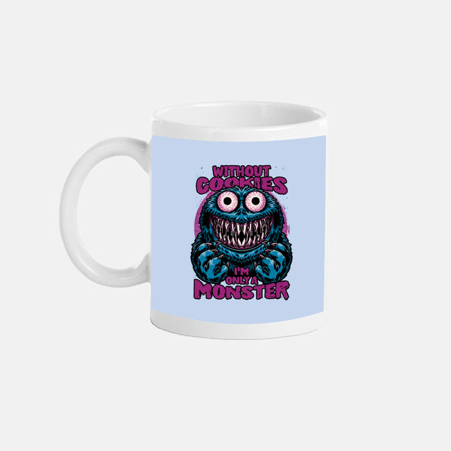 Monster Without Cookies-None-Mug-Drinkware-Studio Mootant