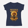 Pottsfield Harvest Festival-Womens-V-Neck-Tee-retrodivision