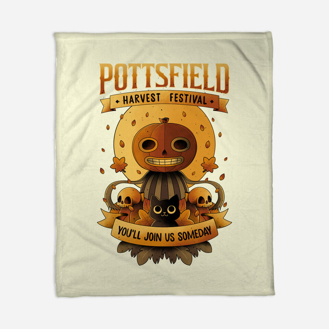 Pottsfield Harvest Festival-None-Fleece-Blanket-retrodivision