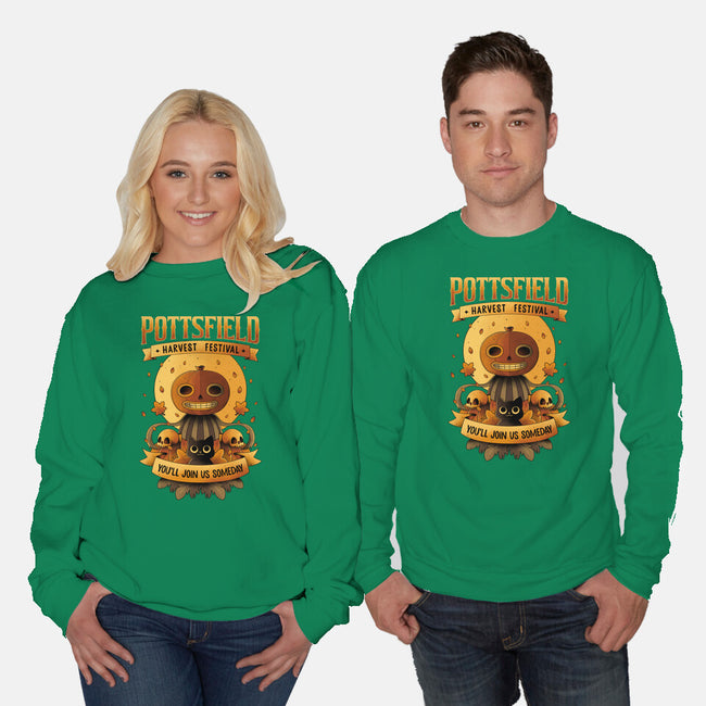 Pottsfield Harvest Festival-Unisex-Crew Neck-Sweatshirt-retrodivision