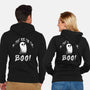 Just Here For The Boo-Unisex-Zip-Up-Sweatshirt-fanfabio