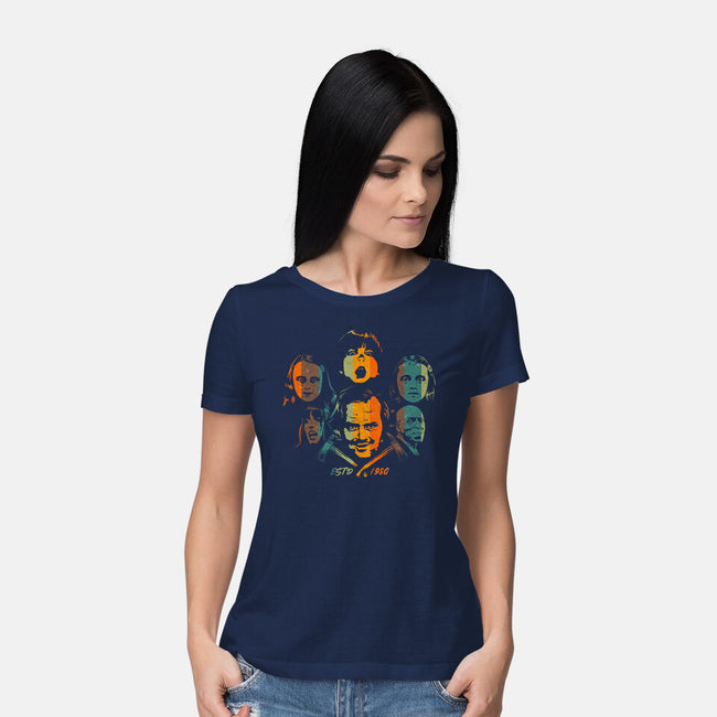 Vintage Shining-Womens-Basic-Tee-rocketman_art