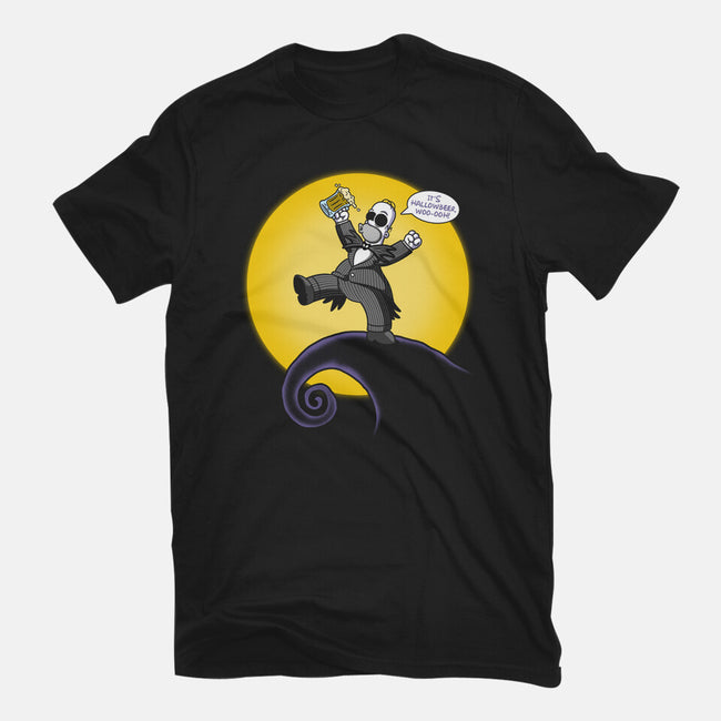 A Nightmare Before Beermas-Womens-Fitted-Tee-Barbadifuoco