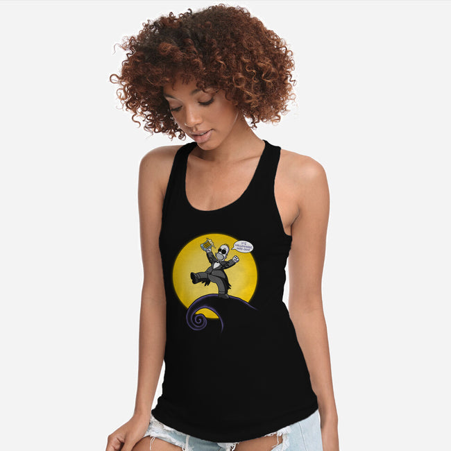 A Nightmare Before Beermas-Womens-Racerback-Tank-Barbadifuoco