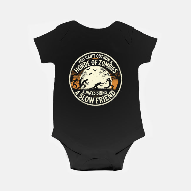 Horde Of Zombies-Baby-Basic-Onesie-BridgeWalker