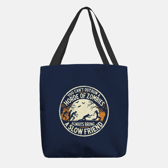 Horde Of Zombies-None-Basic Tote-Bag-BridgeWalker