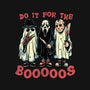 Do It For The Boos-None-Polyester-Shower Curtain-glitchygorilla