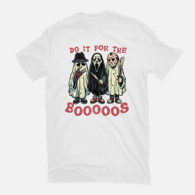 Do It For The Boos-Womens-Basic-Tee-glitchygorilla