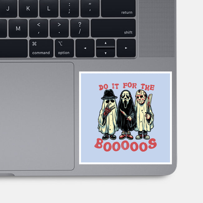 Do It For The Boos-None-Glossy-Sticker-glitchygorilla